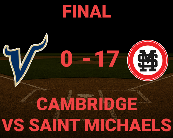 Final Score - Cambridge vs Saint Michaels