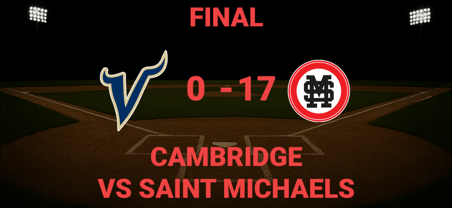 Final Score - Cambridge vs Saint Michaels