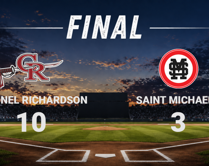 Final Score - Colonel Richardson vs Saint Michaels