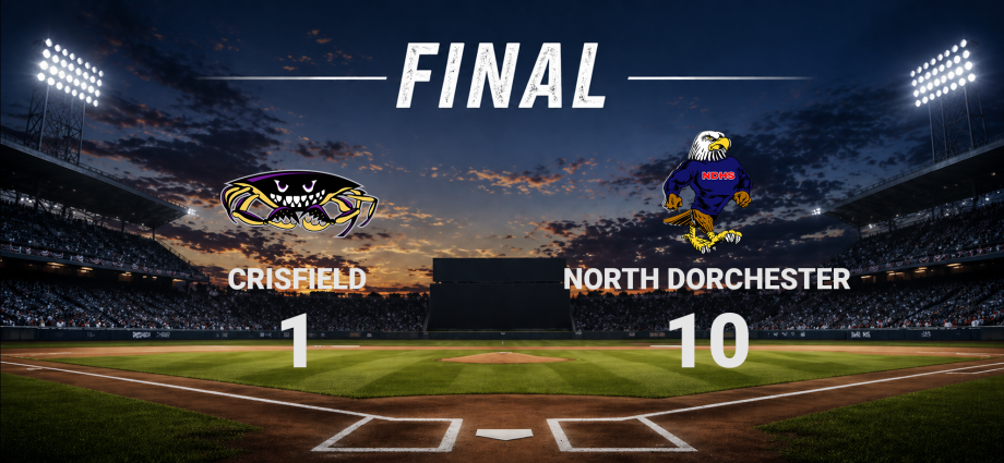 Final Score - Crisfield vs North Dorchester