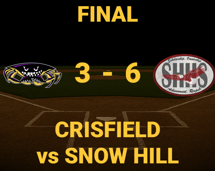 Final Score - Crisfield vs Snow Hill