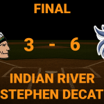 Final Score - Indian River vs Decatur