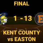 Final Score - Kent County vs Easton