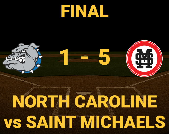Final Score - North Caroline vs Saint Michaels