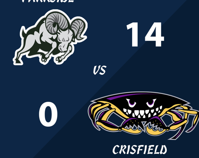 Final Score - Parkside vs Crisfield