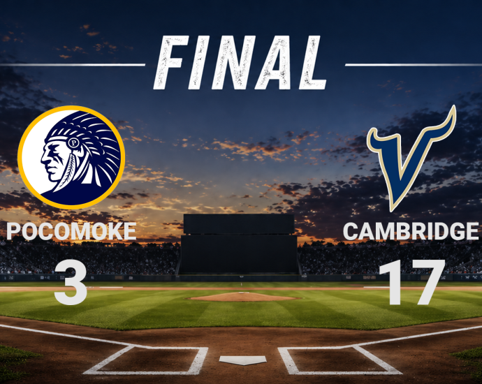 Final Score - Pocomoke vs Cambridge