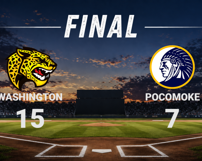 Final Score - Washington vs Pocomoke