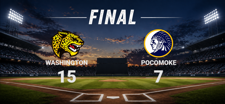 Final Score - Washington vs Pocomoke
