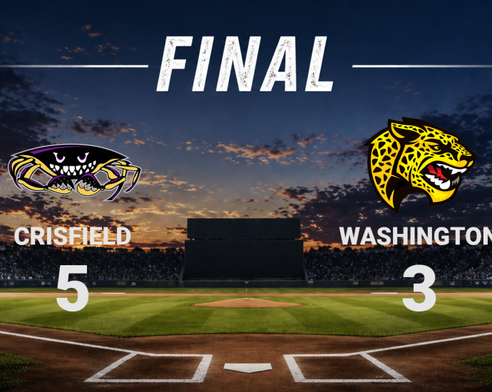 Final Score - Crisfield vs Washington