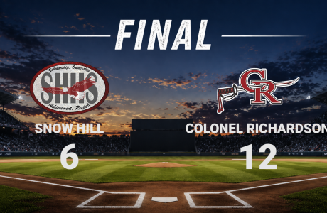 Final Score - Snow Hill vs Colonel Richardson